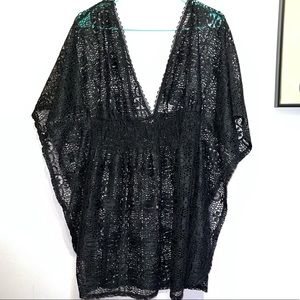 Black Swim cover up